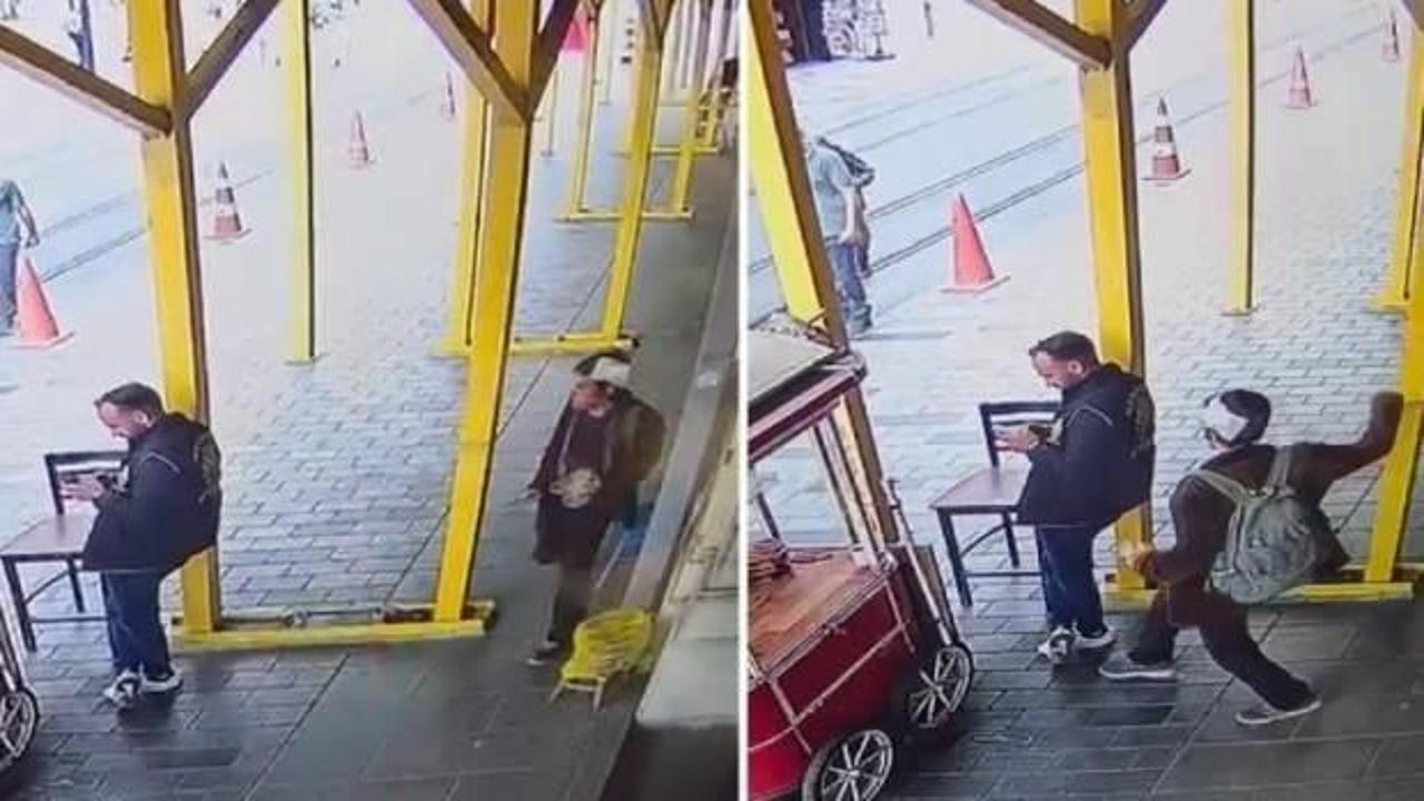 Son Dakika: Beyoğlu'nda polise bıçakla saldıran şüpheli tutuklandı