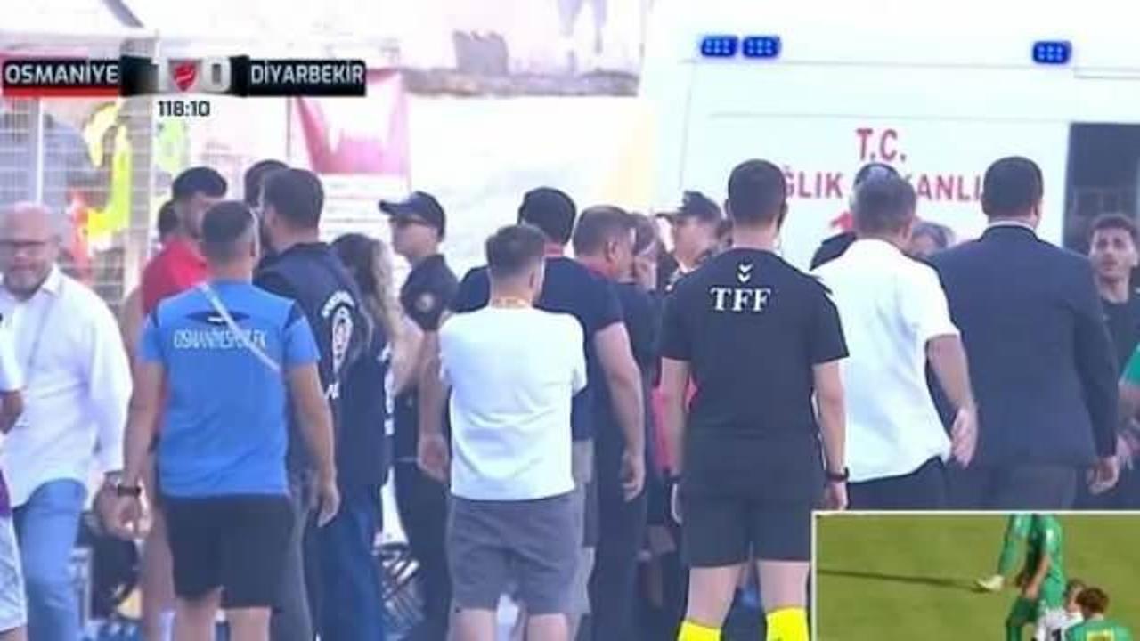 Takım sahadan &ccedil;ekildi! T&uuml;rkiye Kupası ma&ccedil;ı yarıda kaldı