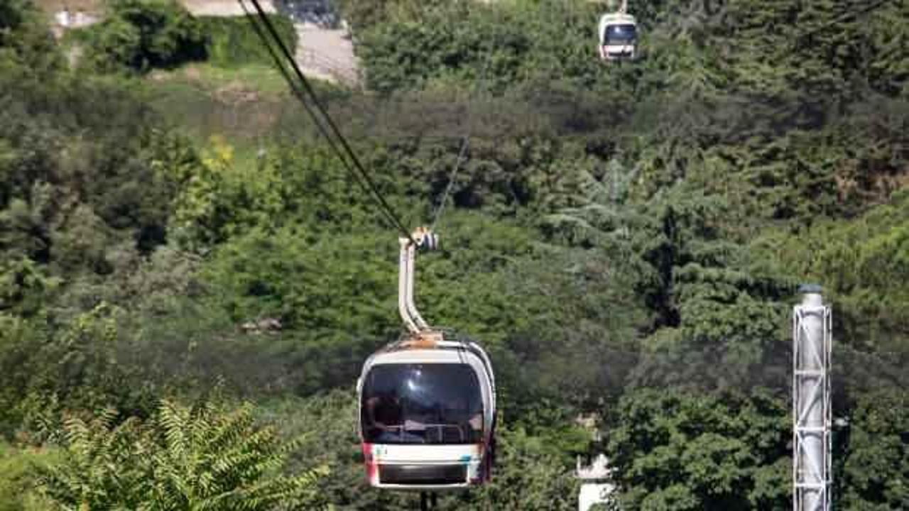 Teleferik hattında aksama: Seferler yapılamıyor