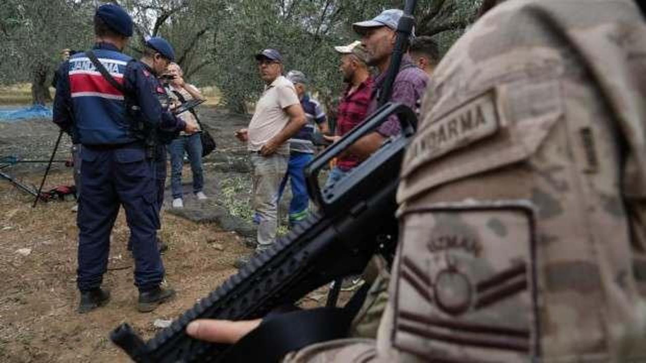 Zeytin bah&ccedil;elerine komando koruması