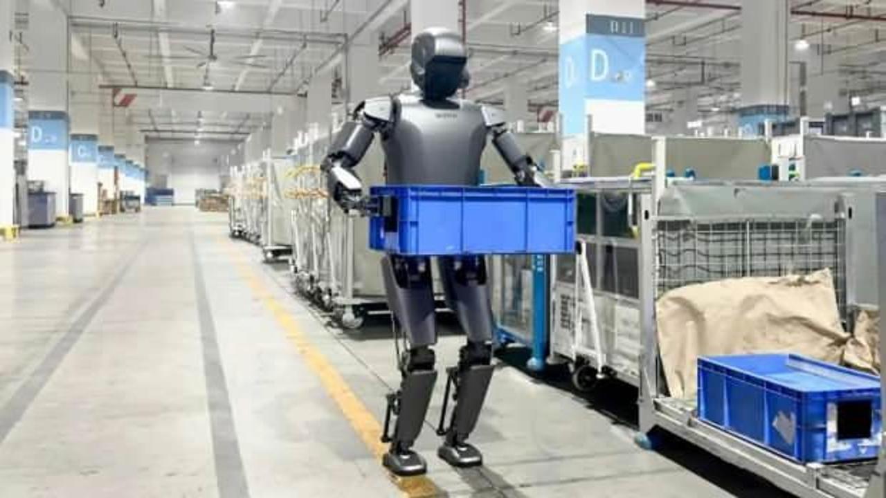 Türkiye'de üretime hazırlanan BYD, insansız robotları işe almaya başladı!