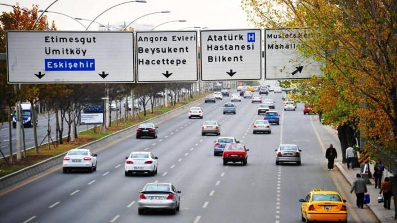 Başkent Ankara'da yarın bazı yollar trafiğe kapatılacak