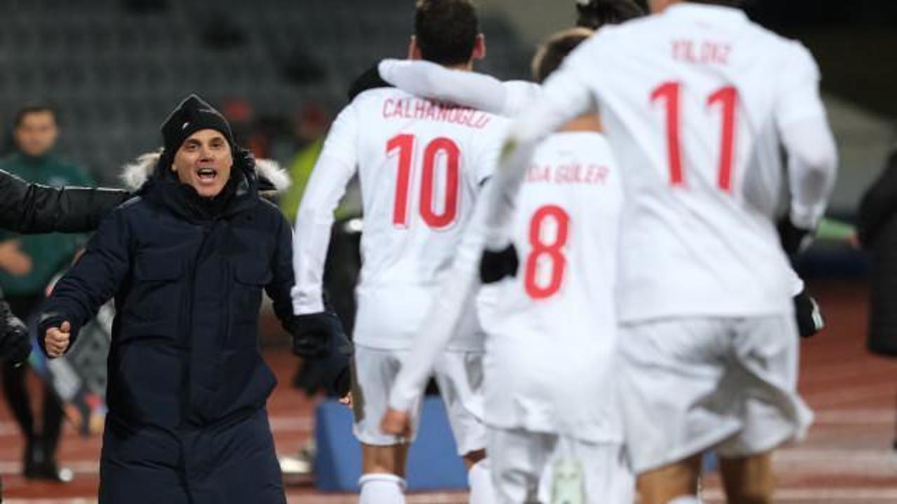 A Milli Takım, Montella ile ilkleri başarıyor