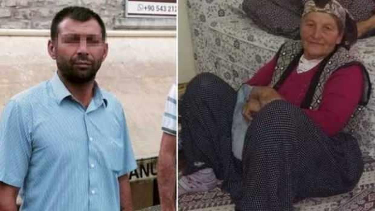 Annesini bıçaklayıp bastonla boğarak öldürdü!