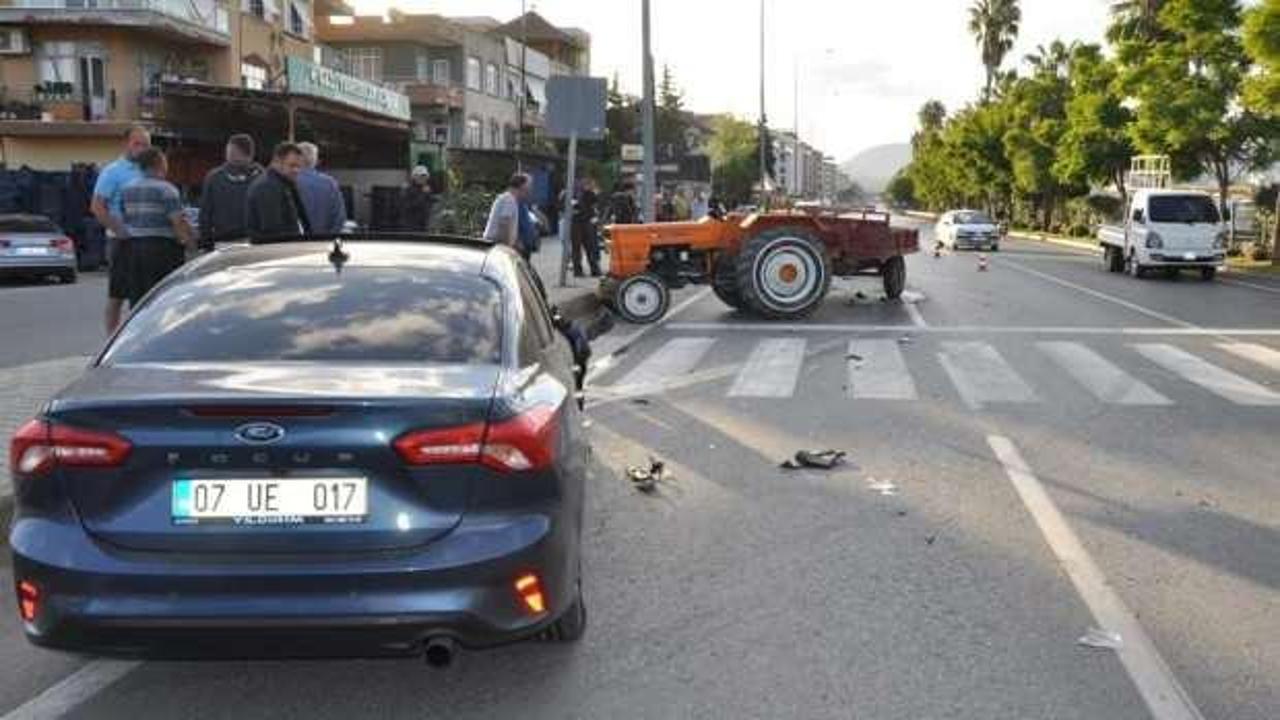 Antalya'da kaza: 1 ölü