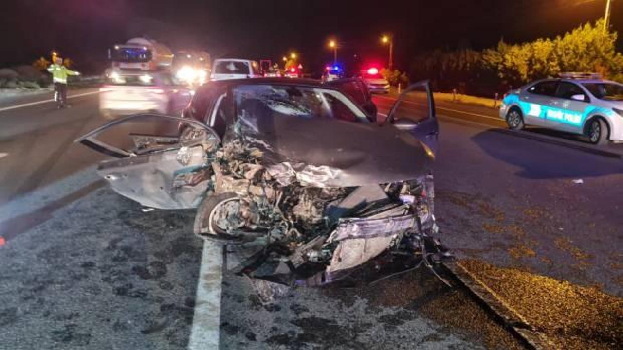 Erzincan'da feci kaza: 2 ölü, 4 yaralı