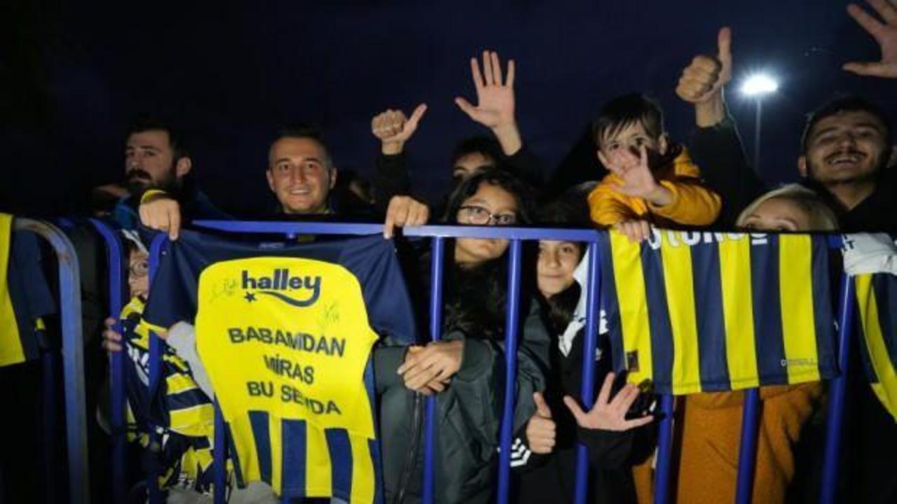 Fenerbahçe, Samsun'da coşkuyla karşılandı