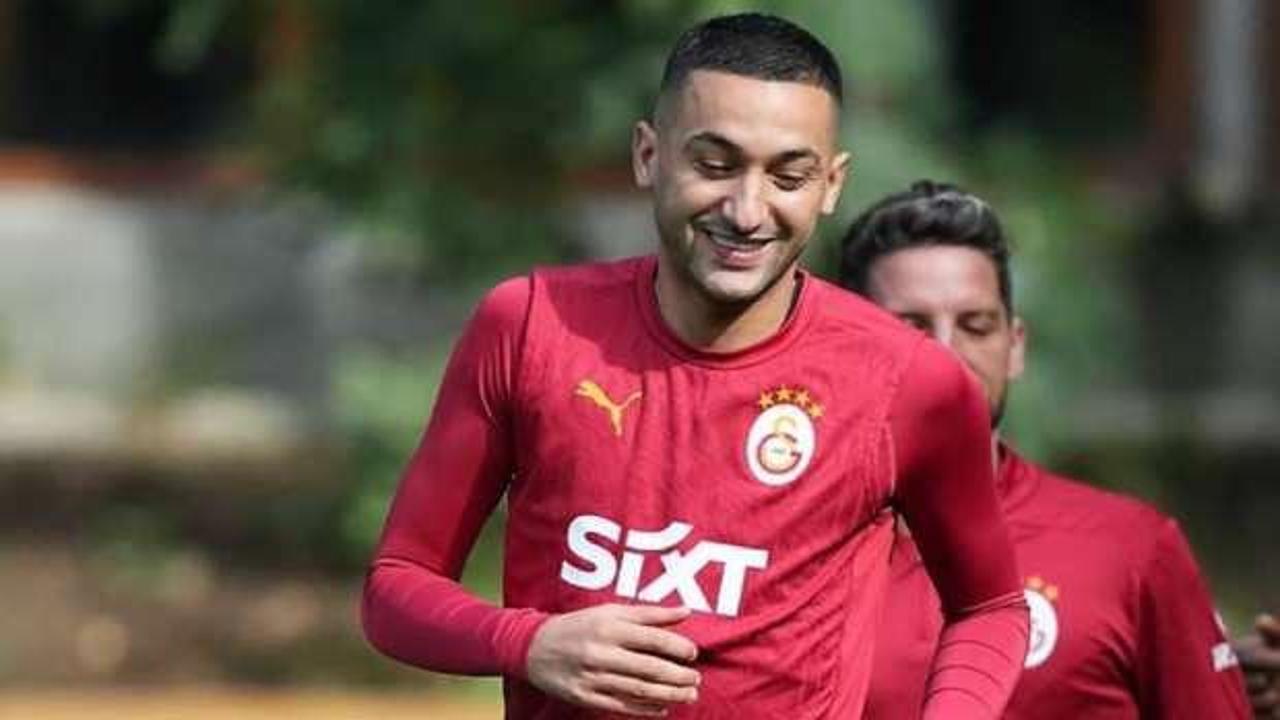 Galatasaray'da Hakim Ziyech'e g&uuml;n doğdu! Haftalar sonra...
