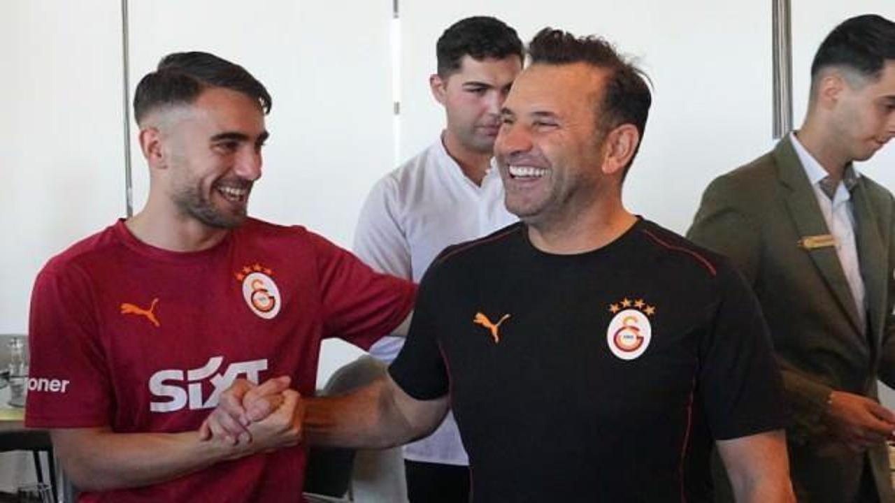 Galatasaray'da Okan Buruk'un doğum günü kutlandı