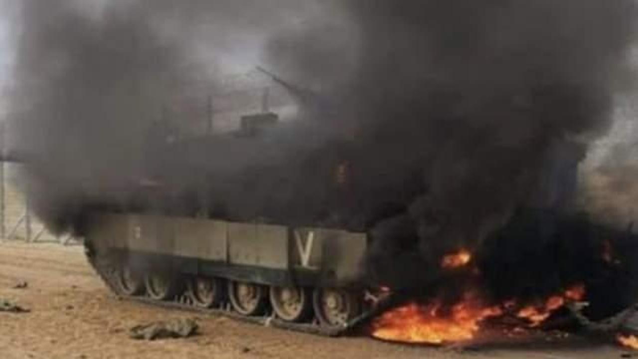Hizbullah İsrail tanklarını yok etti