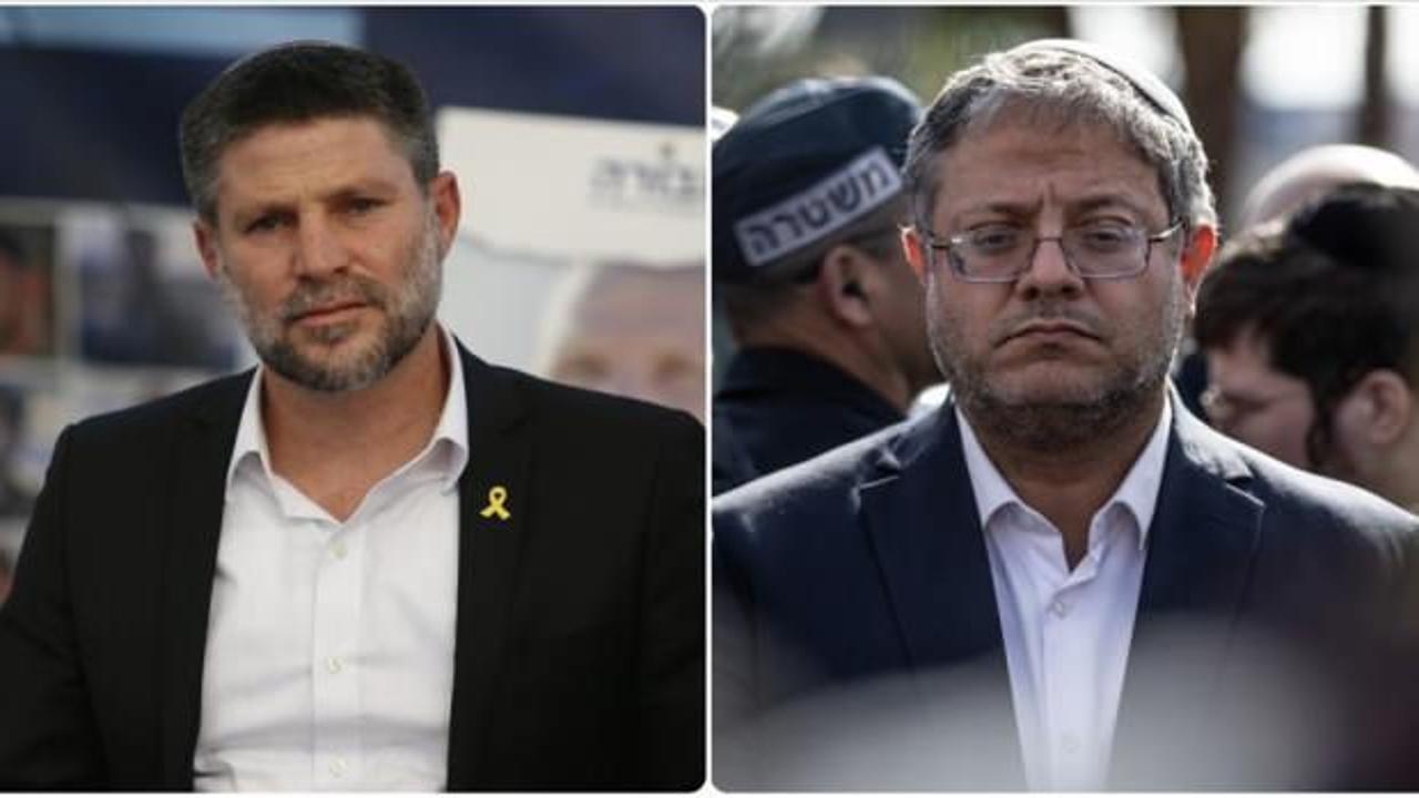 İsrailli aşırı sağcı bakanlardan Gazze'deki soykırım hakkında skandal &ccedil;ağrı