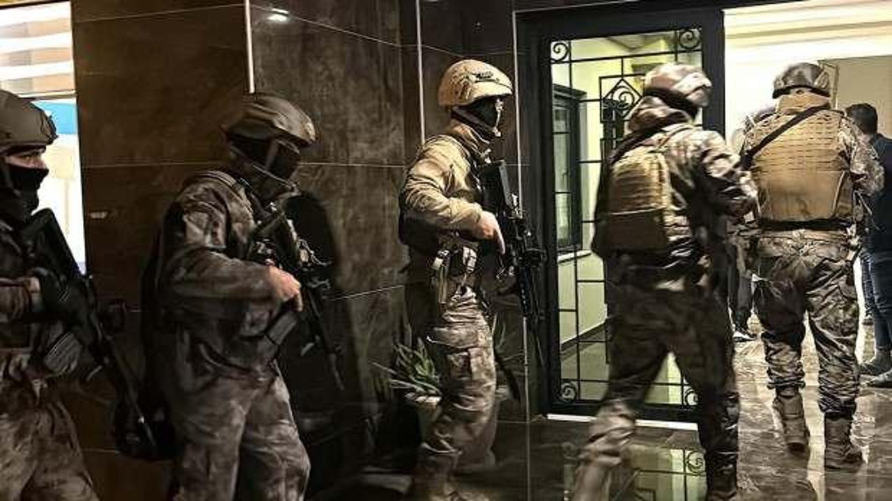 İstanbul'da su&ccedil; &ouml;rg&uuml;tlerine operasyon