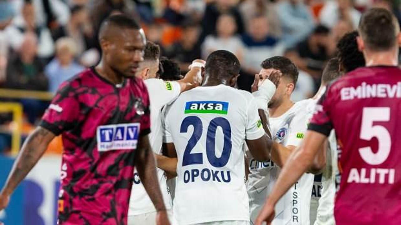 Kasımpaşa, Alanya'da 2 golle kazandı