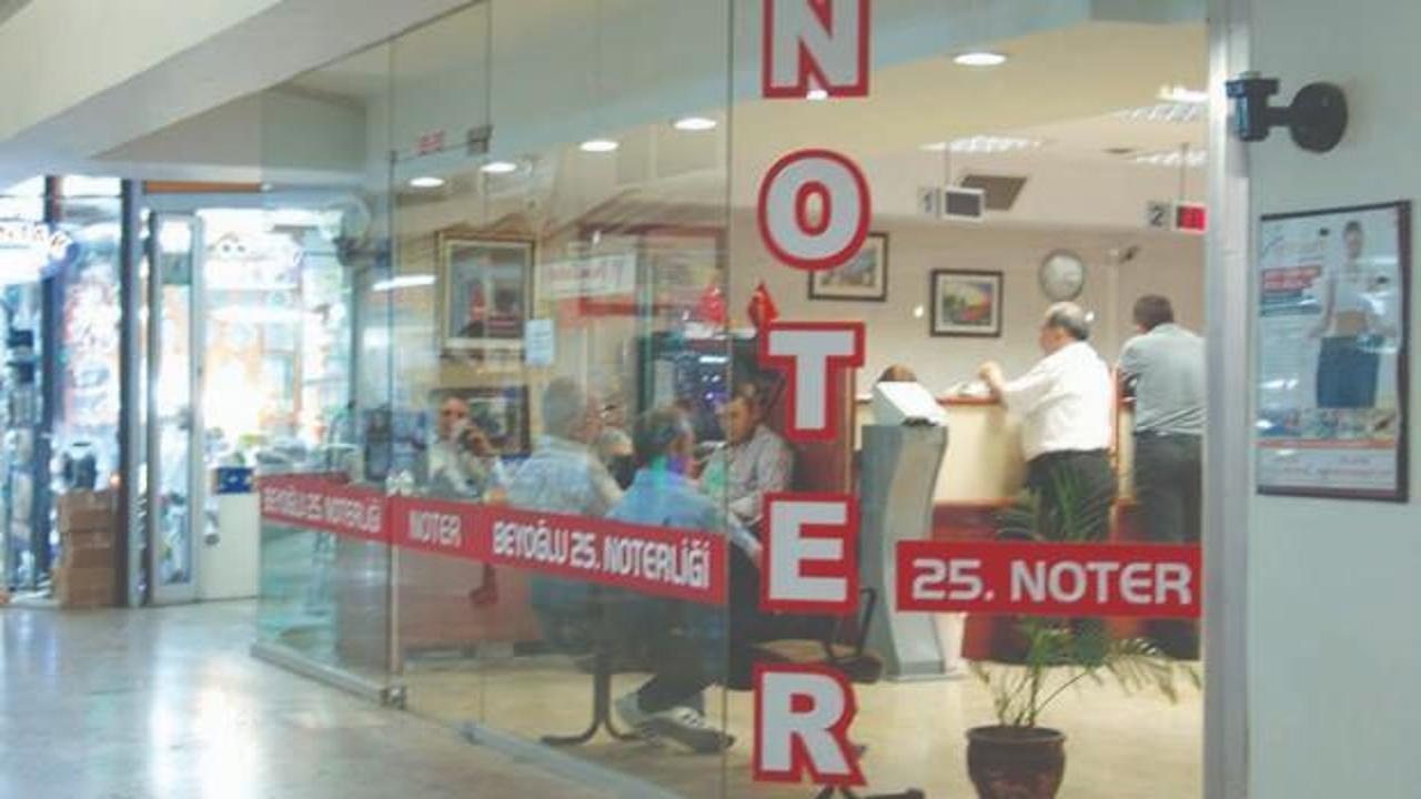 Noterlere yeni d&uuml;zenleme geliyor