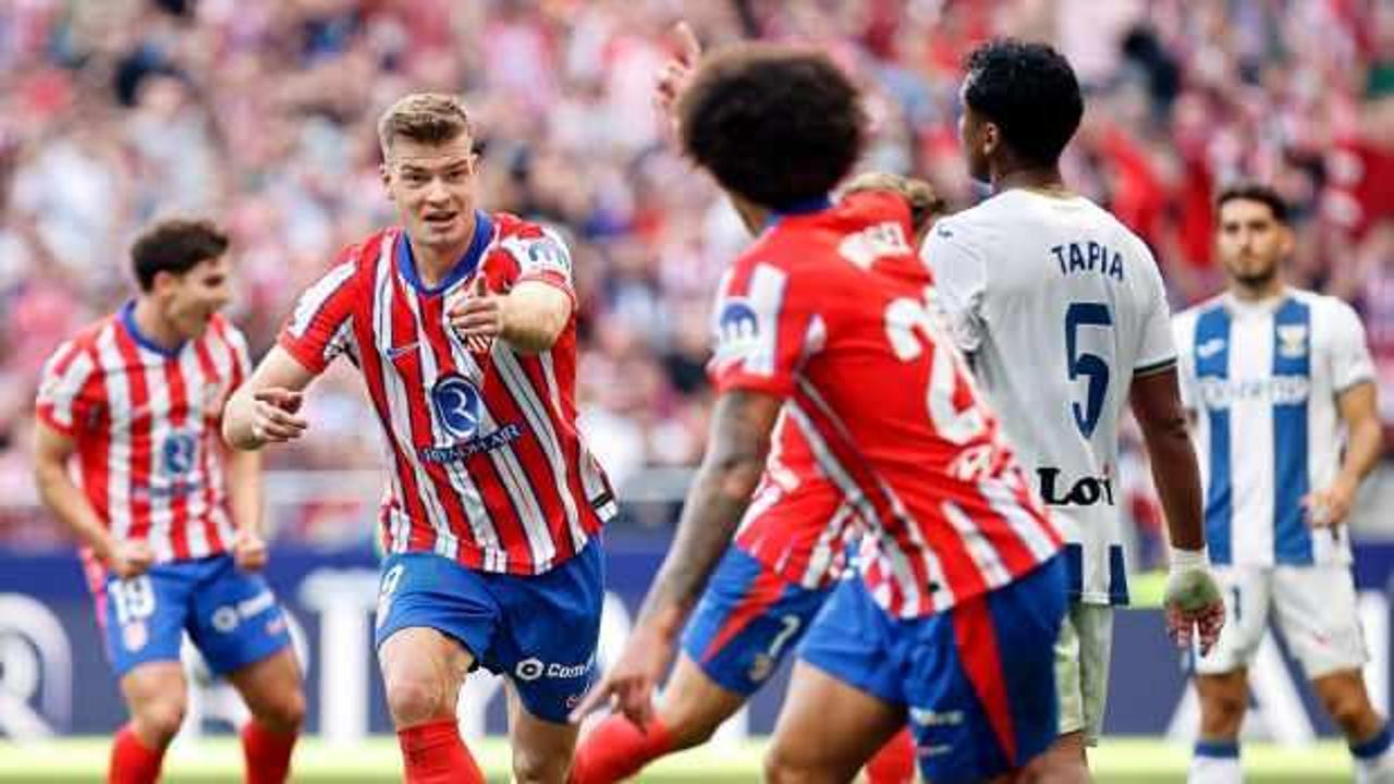 Sörloth şov yaptı! Atletico Madrid 10 kişiyle kazandı