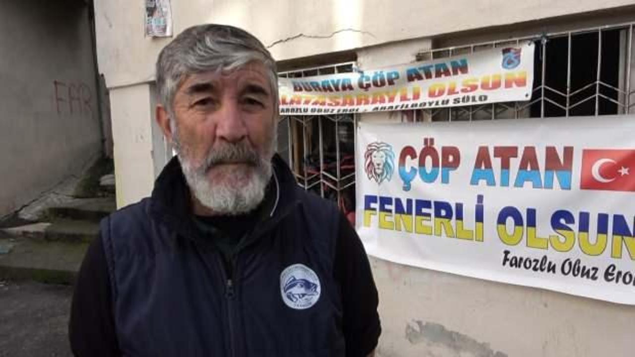 Trabzon'da &ccedil;&ouml;p sorununa ilgin&ccedil; &ccedil;&ouml;z&uuml;m! B&uuml;y&uuml;k takım taraftarları kızabilir