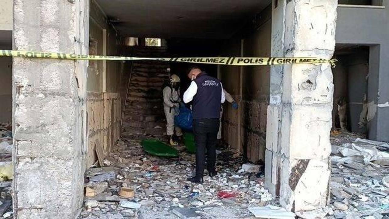 Yıkılacak binada cansız beden bulundu!