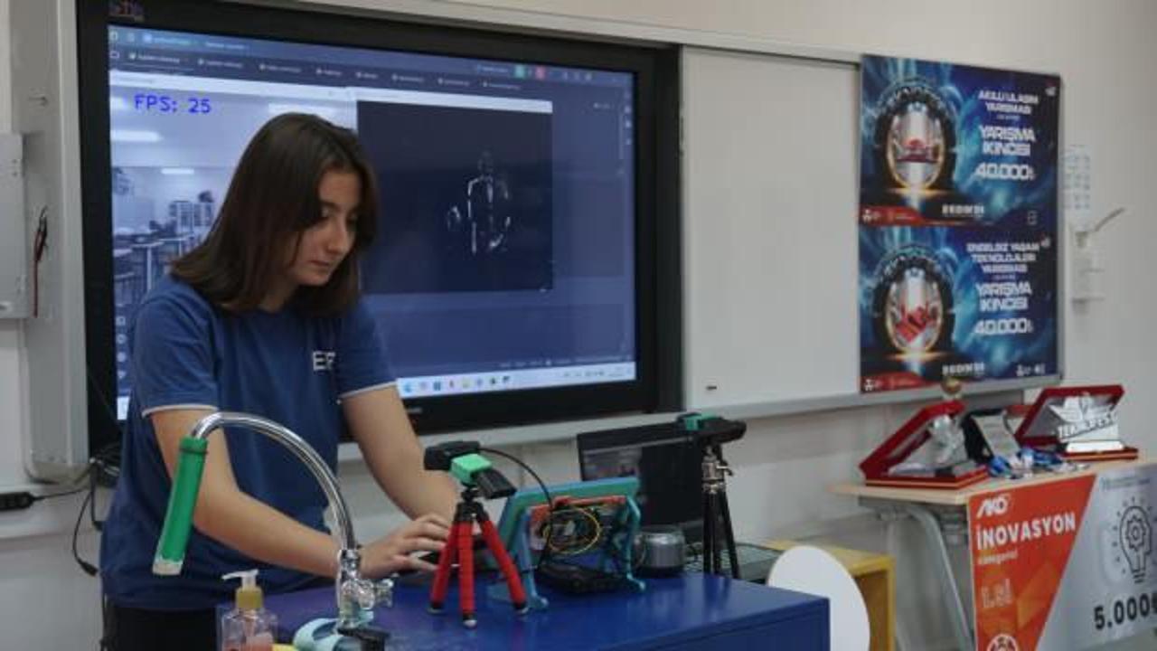 Baba sevgisi onu mucit yaptı! Projesiyle TEKNOFEST'te ikinci oldu