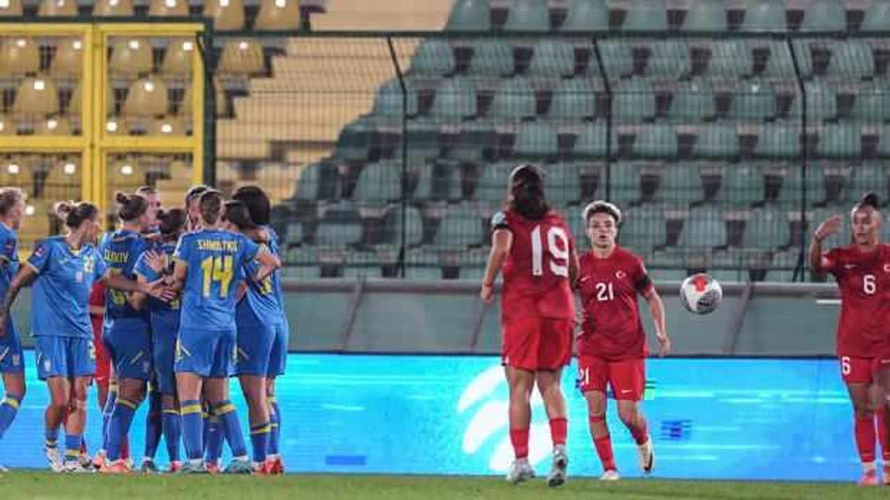 A Milli Kadın Futbol Takımı, Ukrayna ile yenişemedi