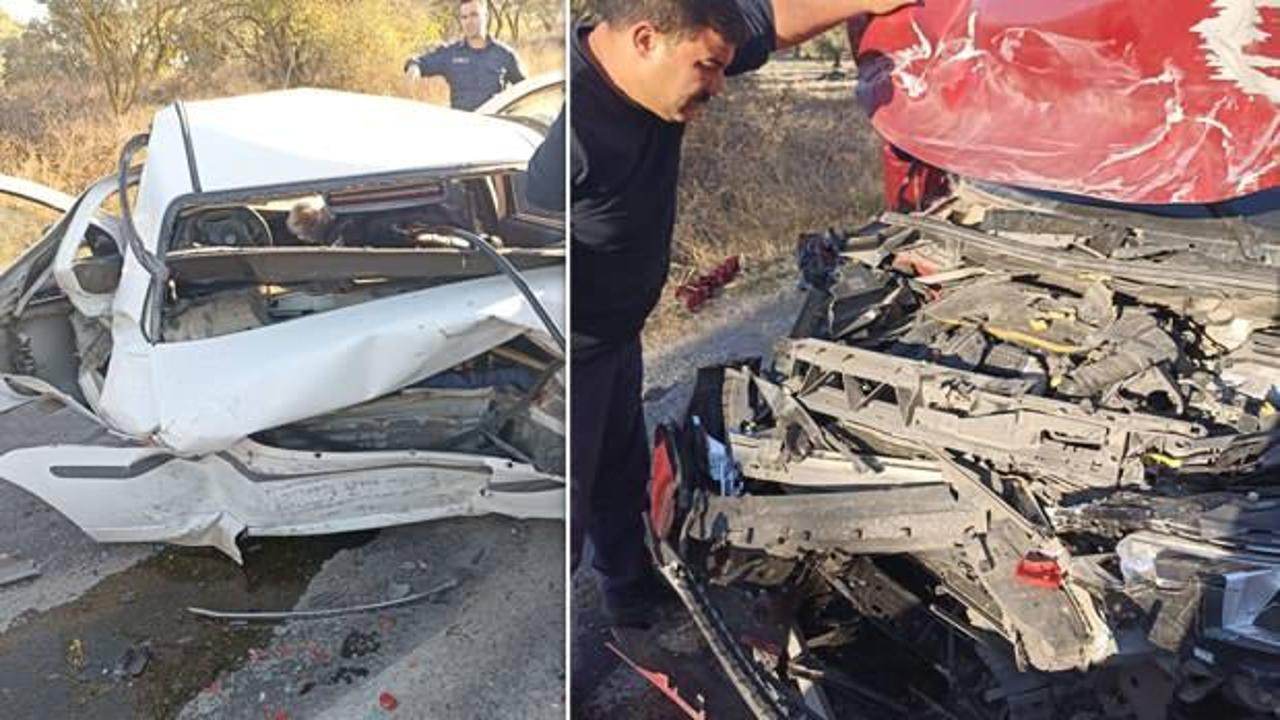 Balıkesir’de feci kaza: 1 ölü, 4 yaralı