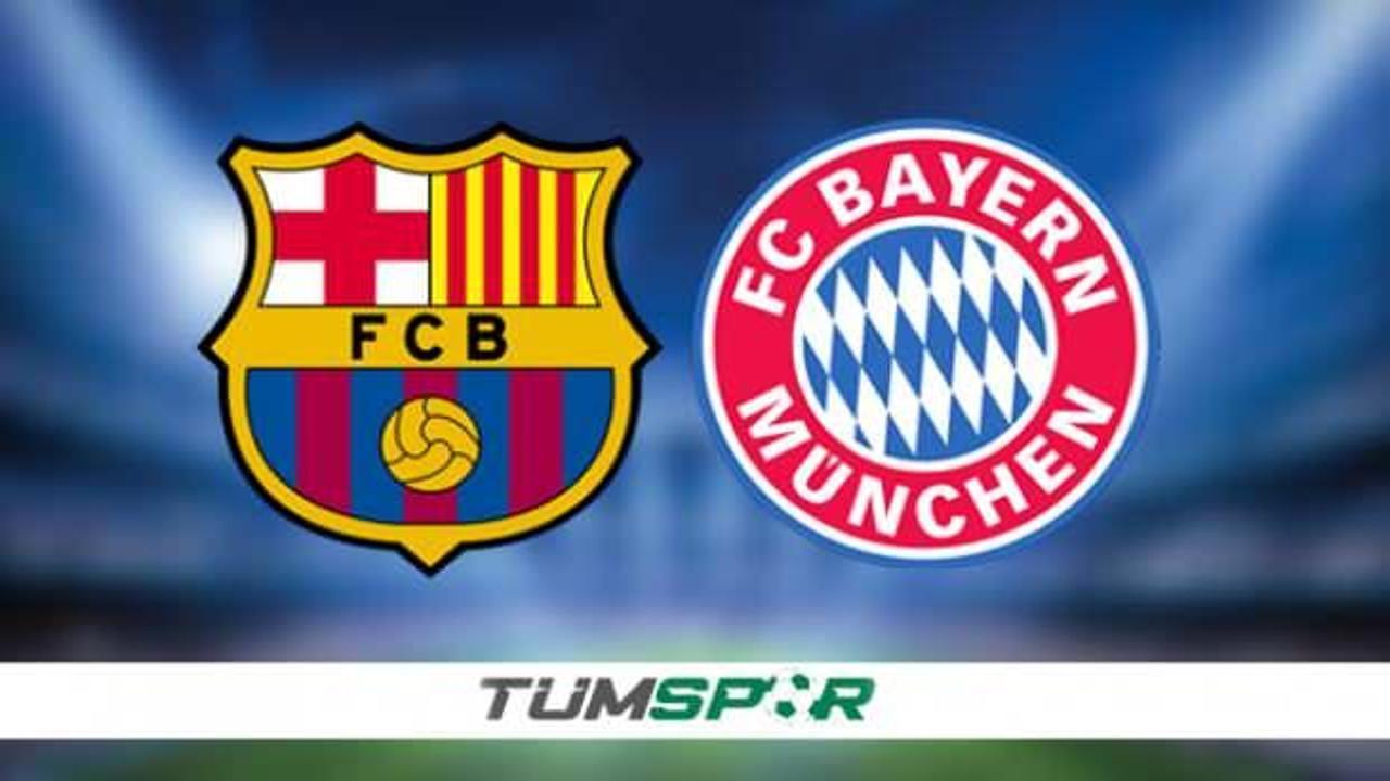 Barcelona - Bayern Münih maçı şifresiz mi, hangi kanalda? Barcelona - Bayern Münih saat kaçta, ne zaman?