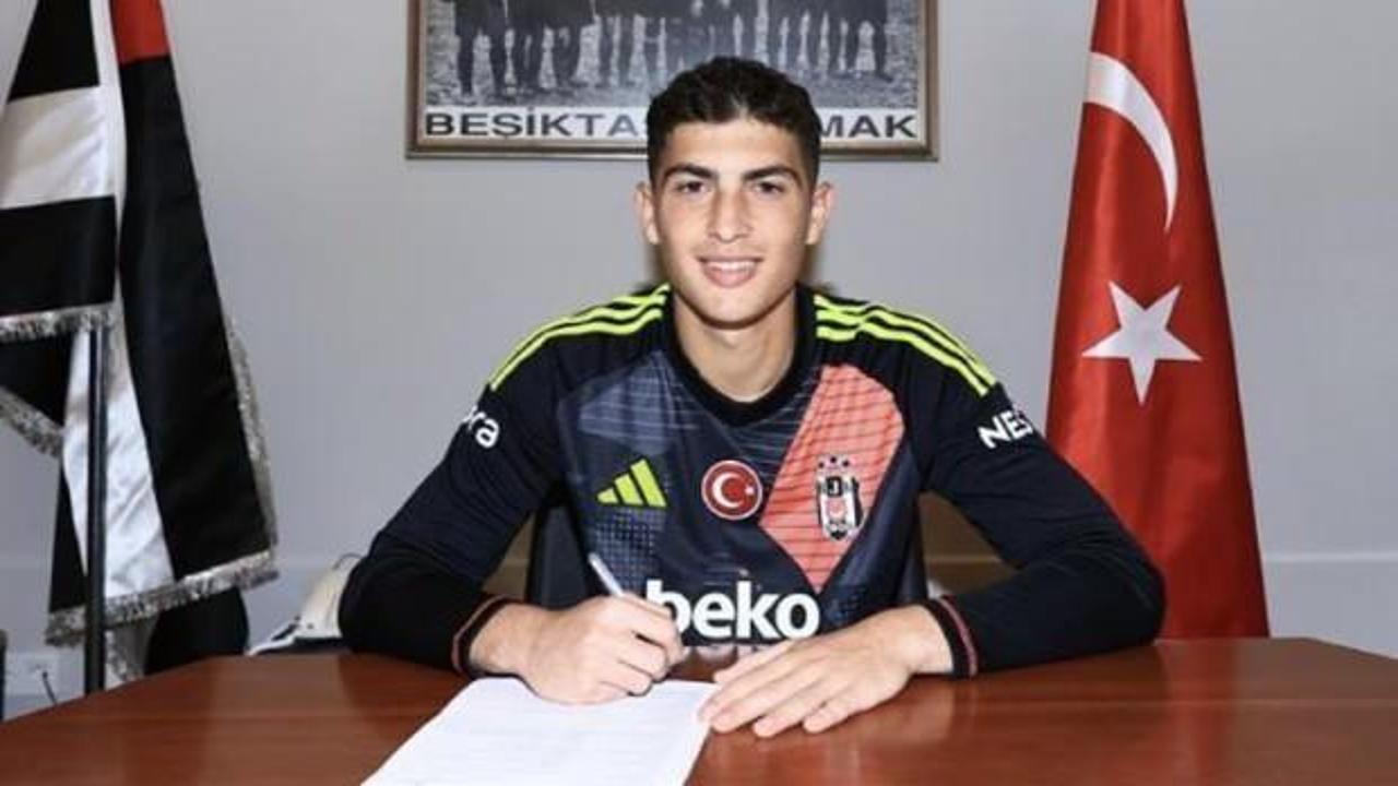 Beşiktaş'tan kaleye hamle! 17'lik isme profesyonel sözleşme