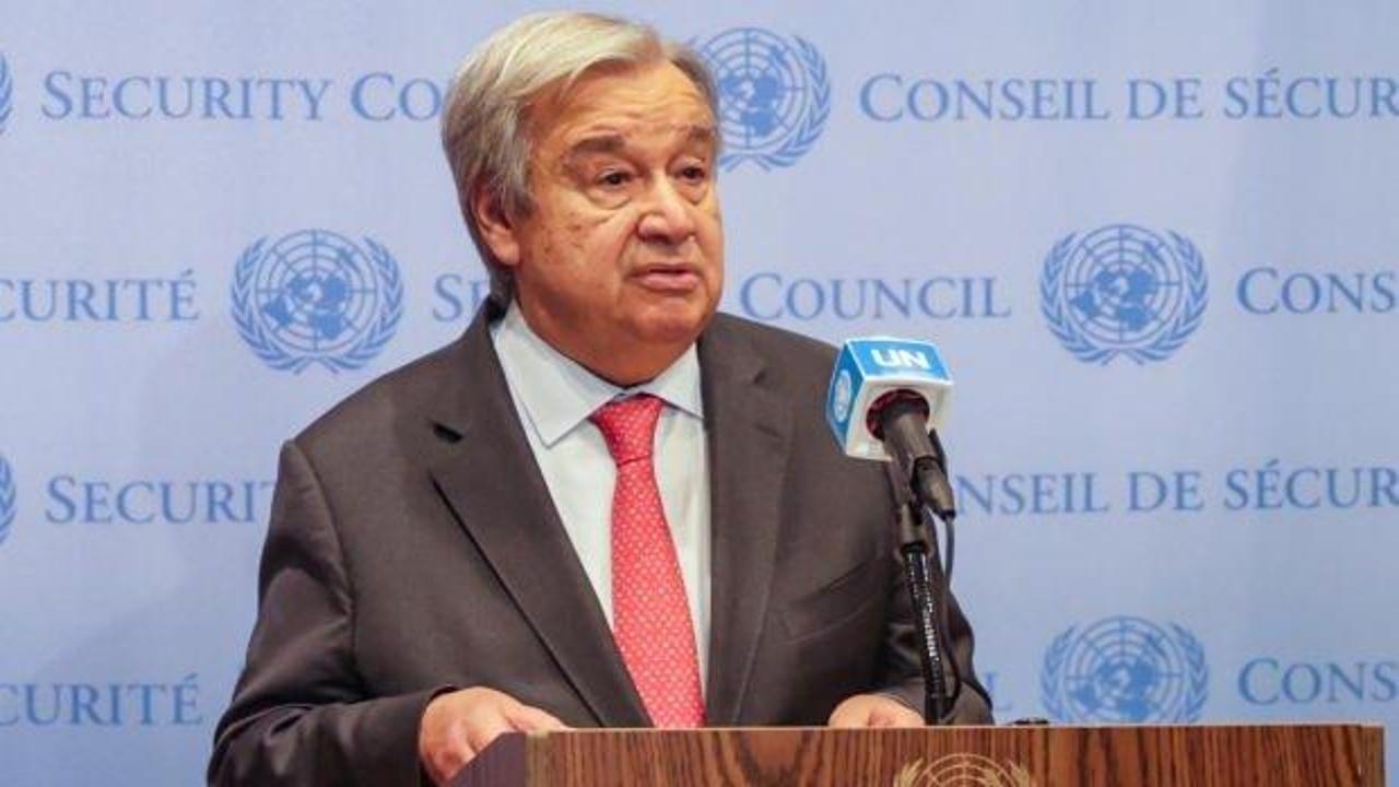 BM Genel Sekreteri Guterres'ten İsrail'e bir kınama daha