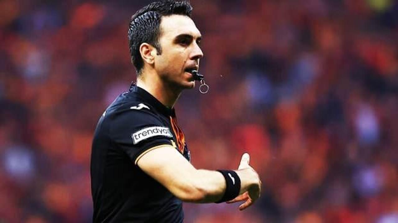 Galatasaray - Beşiktaş derbisinin hakemi belli oldu