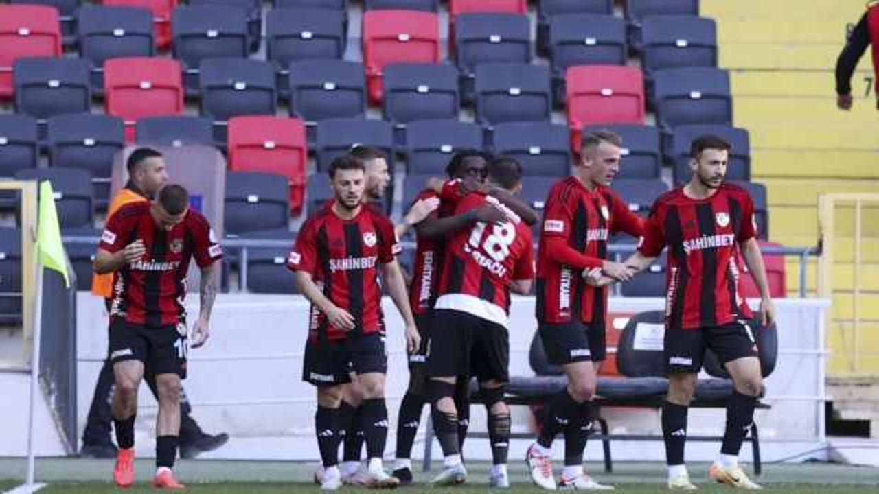 Gaziantep FK, 3 puanı 3 golle aldı
