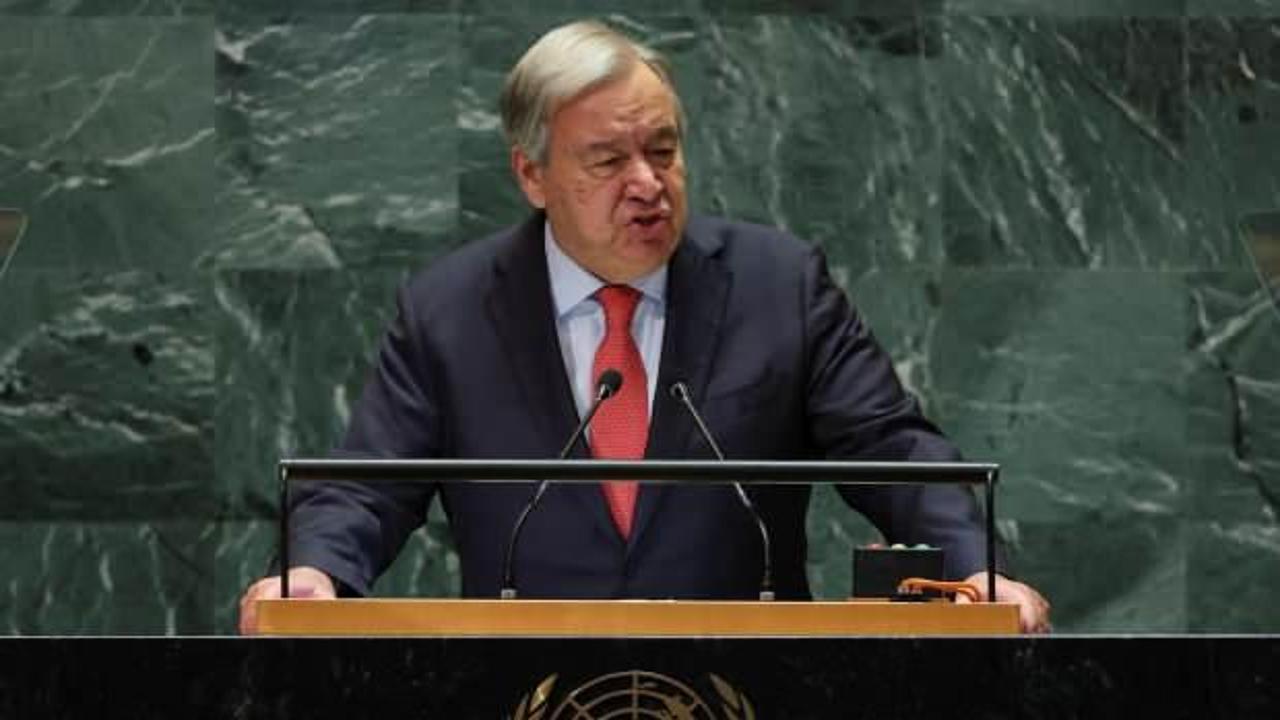 Guterres’den Gazze işgali çıkışı:  “İki devletli çözüm tesis edilmeli”