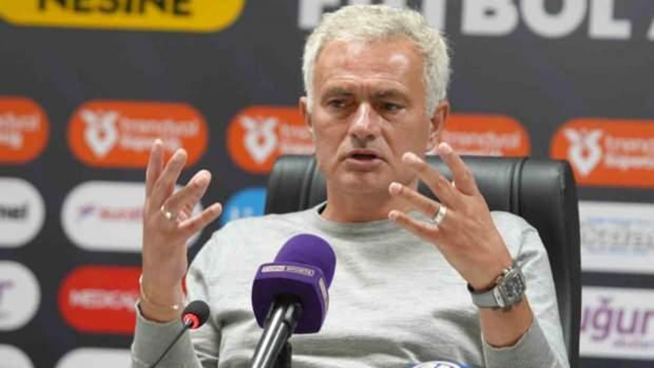 Mourinho, Trabzonspor maçı öncesi yıldız ismin kalemini kırdı