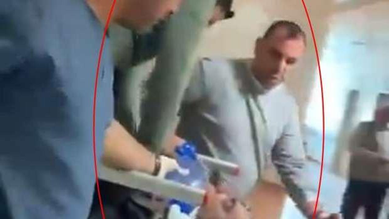 Kalp krizi ge&ccedil;iren hastaya sedye &uuml;zerinde hayat kurtaran m&uuml;dahale!