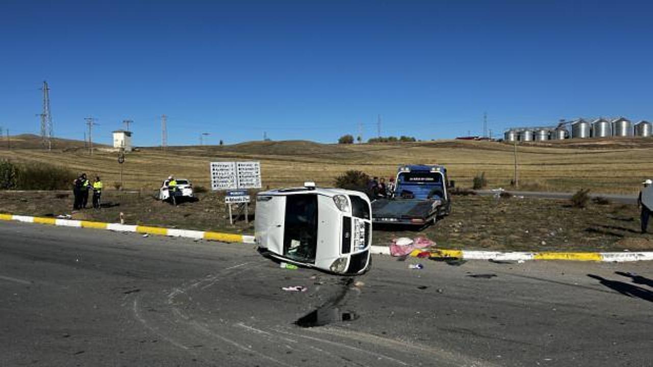 Sivas&rsquo;ta feci kaza: 7 yaralı