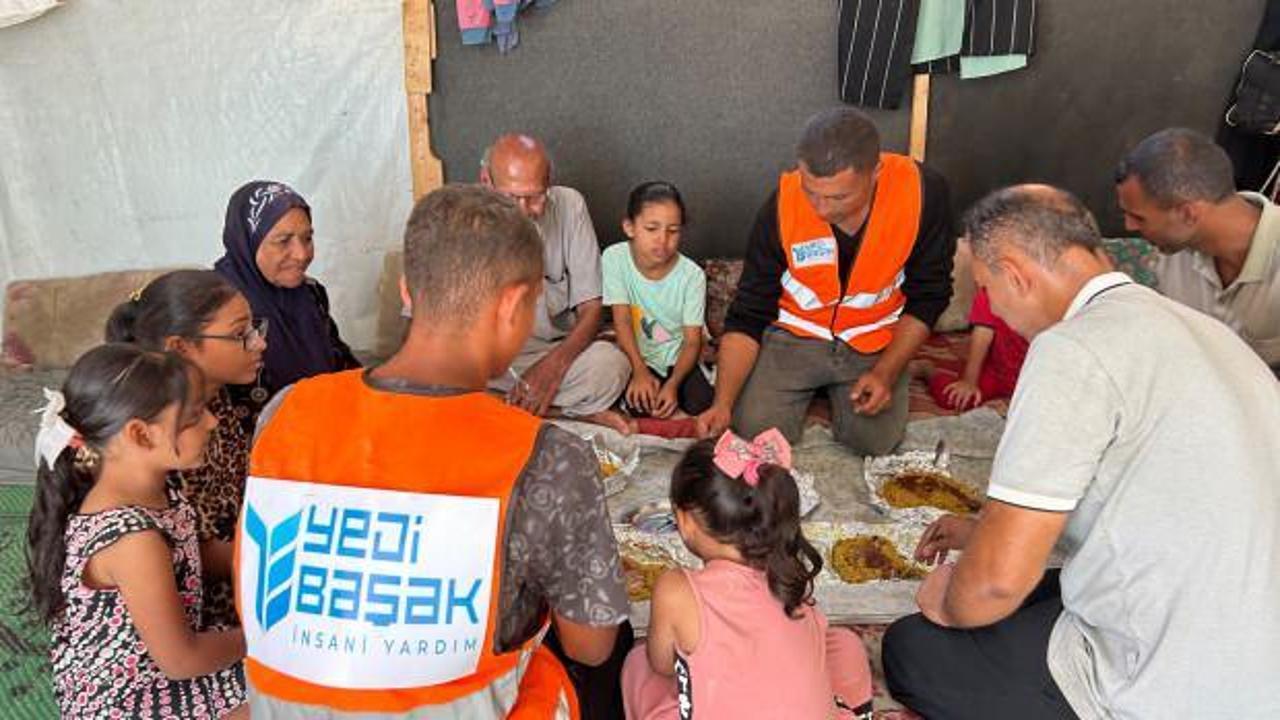 Yedi Başak İnsani Yardım Derneği bir yılı aşkın süredir Gazze'de yaraları sarıyor