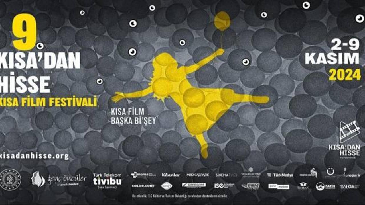 9. Kısa’dan Hisse Kısa Film Festivali yoğun etkinlik programıyla başlıyor