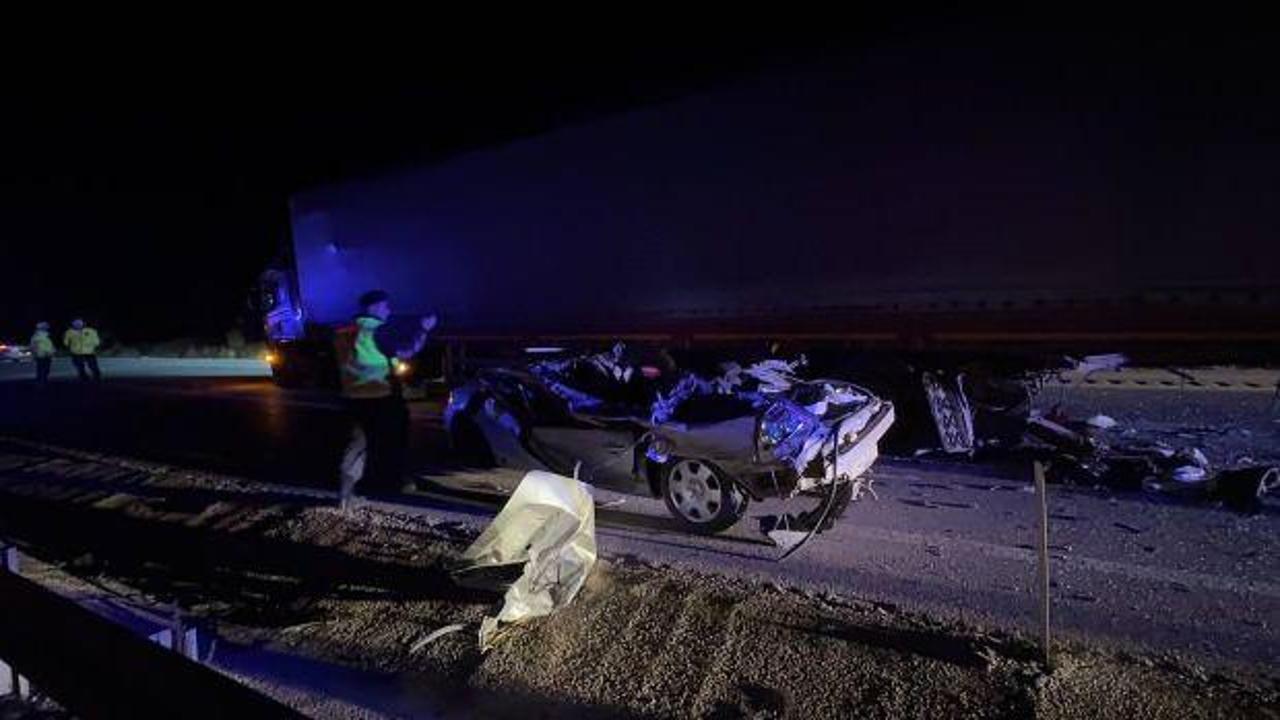 Amasya&rsquo;da feci kaza: Bir kişi hayatını kaybetti