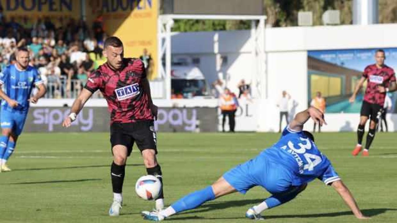 Bodrum FK ve Alanyaspor golsüz berabere kaldı