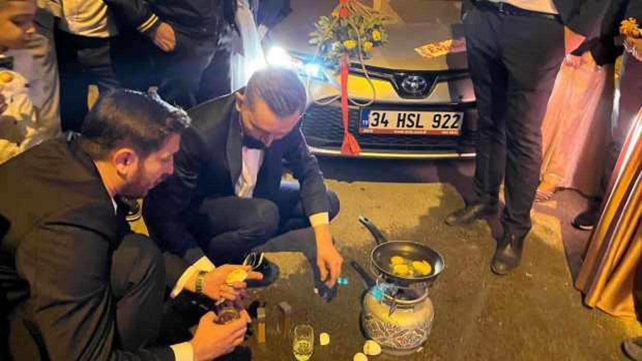 B&ouml;ylesi g&ouml;r&uuml;lmedi: D&uuml;ğ&uuml;ndeki garip gelenekler şaşkınlık yarattı!