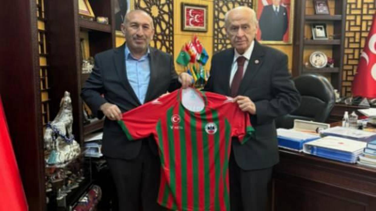 Diyarbakırspor'dan Devlet Bah&ccedil;eli'ye ziyaret