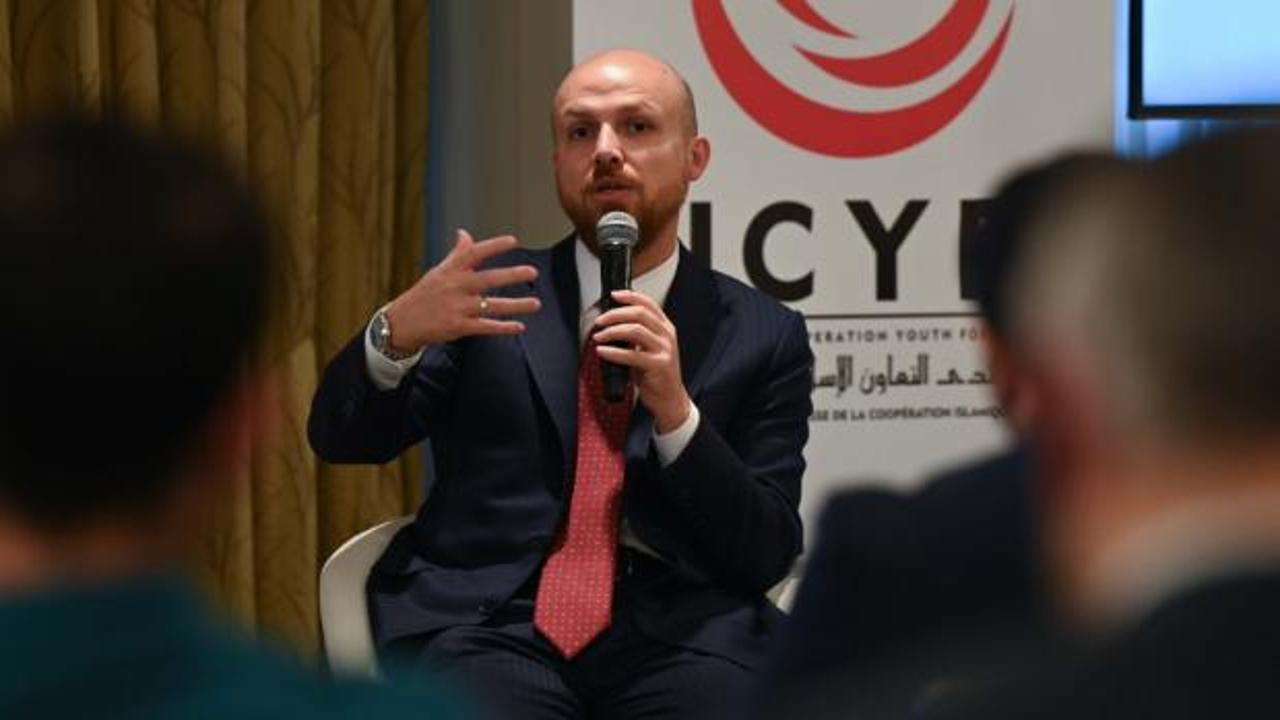 Dünya Etnospor Konfederasyonu Başkanı Bilal Erdoğan, ICYF’in düzenlediği panelde konuştu