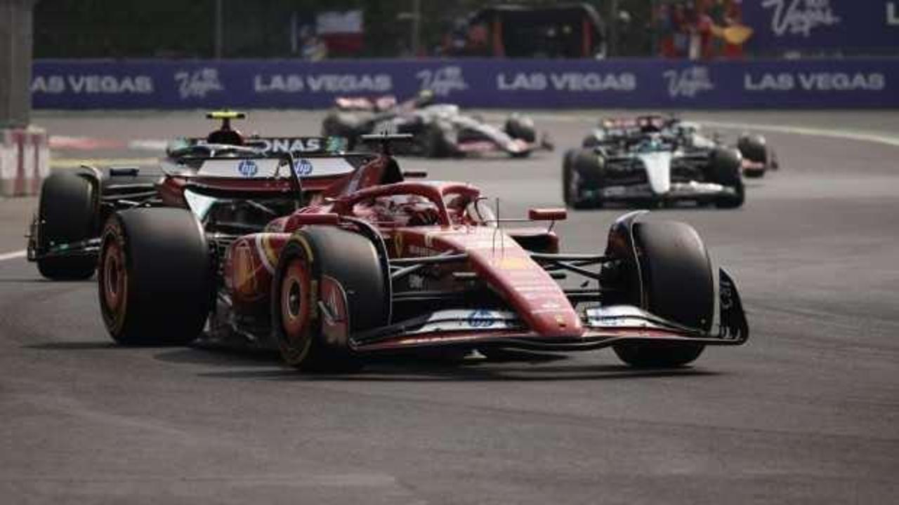 Las Vegas'ı Formula 1 heyecanı sardı