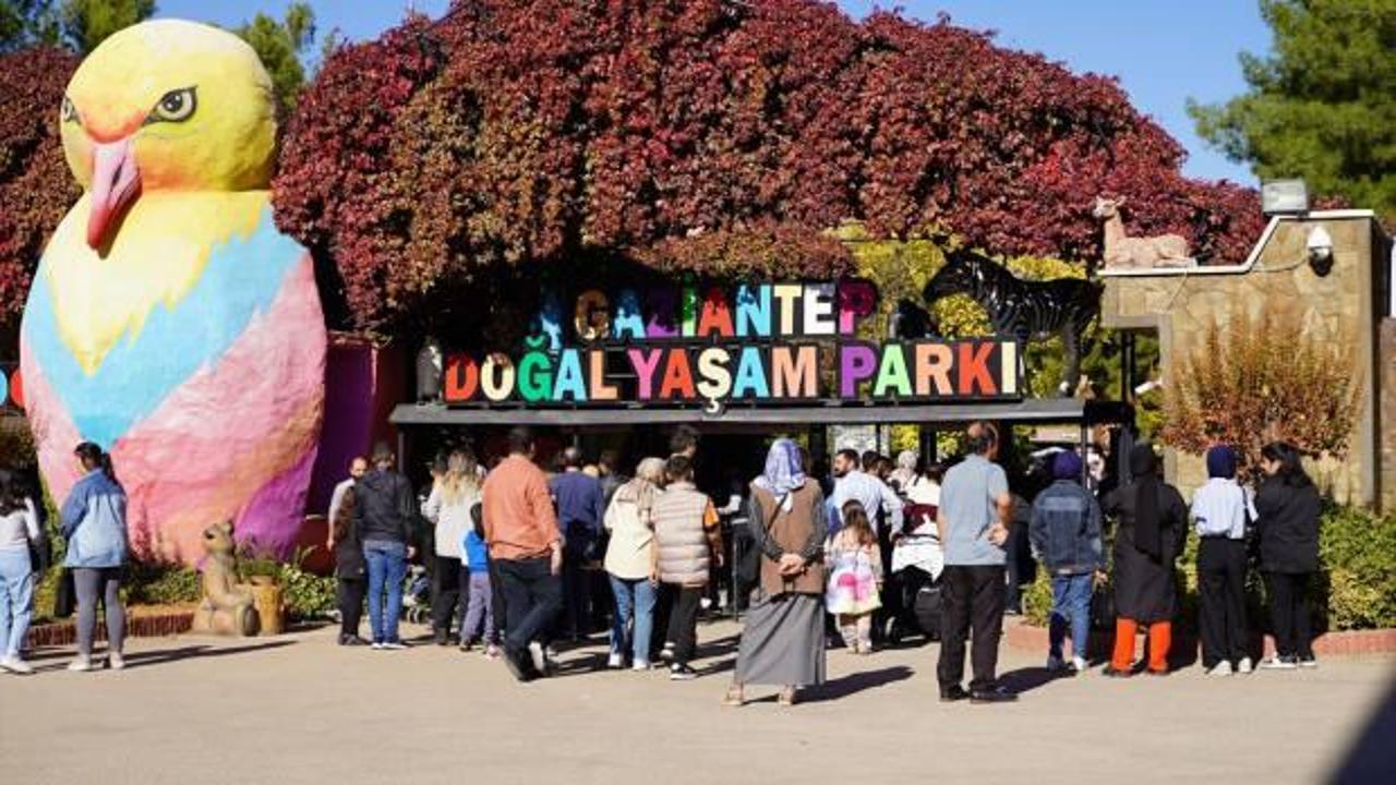 Gaziantep Doğal Yaşam Parkı'na yoğun ilgi: 10 ayda 4,2 milyon ziyaretçi!