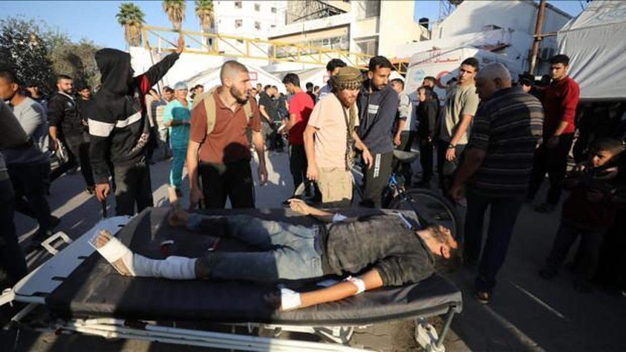 İsrail, Gazze'nin kuzeyinde Sahabe Çarşısı'nı bombaladı! Çok sayıda şehit var