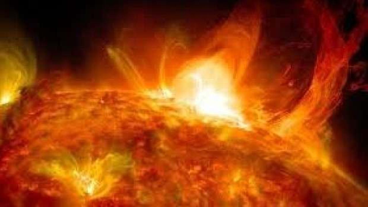 NASA, Güneş’teki dev patlamayı görüntüledi