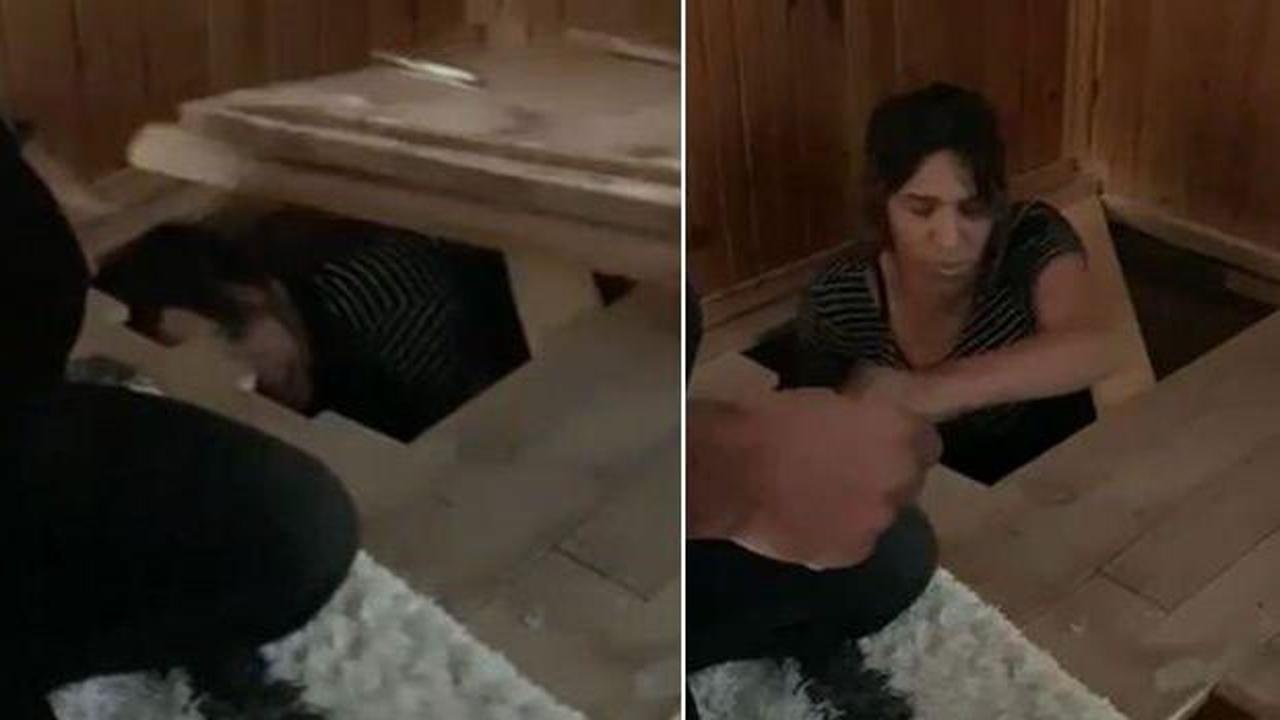 Polis her yerde onu arıyordu: Gizli b&ouml;lmede yakalandı