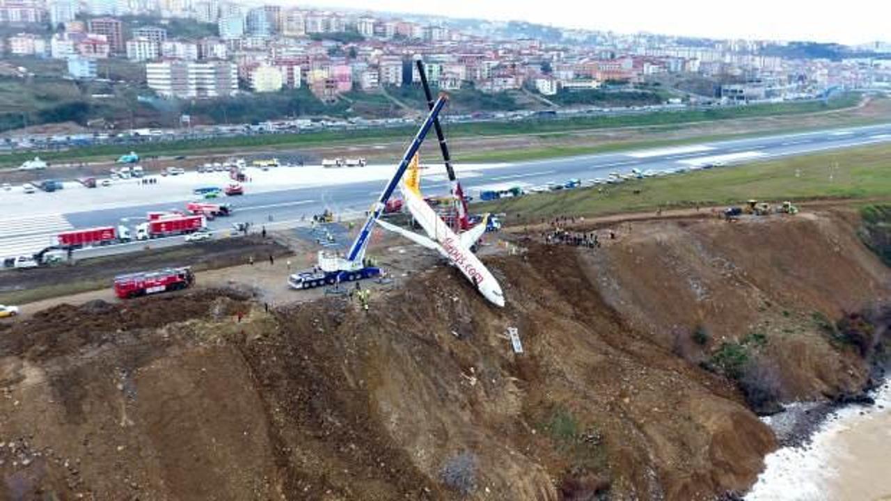 Trabzon'da pistten &ccedil;ıkan u&ccedil;ak davasında yeni gelişme!