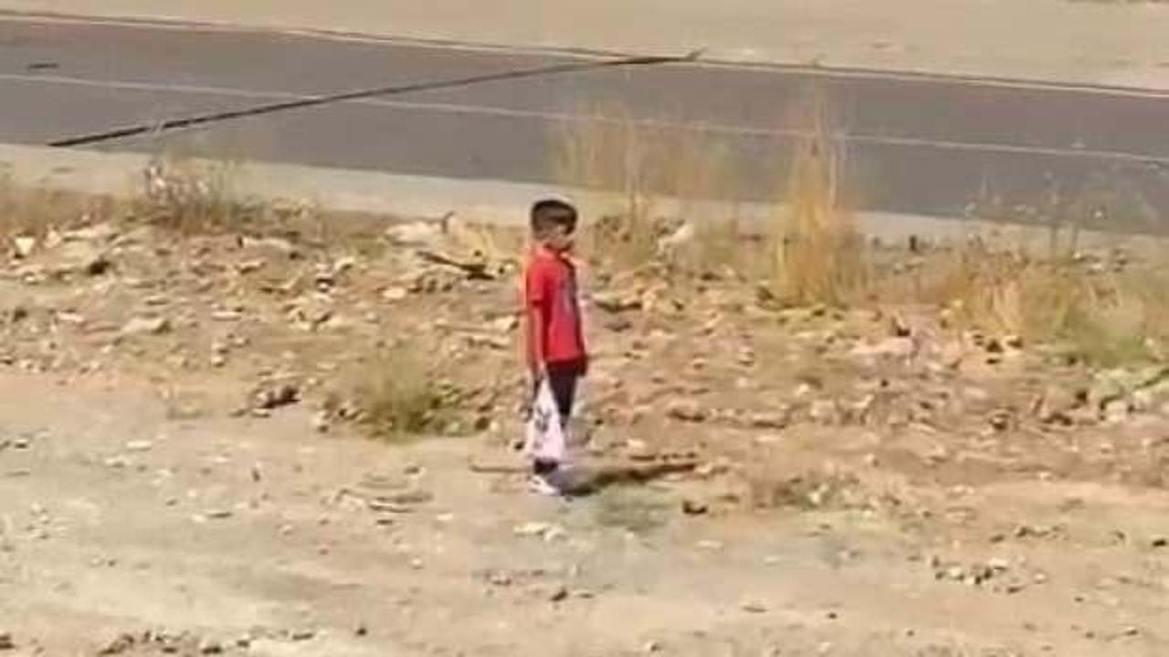 Yaşı ufak ama yaptığıyla g&ouml;ğ&uuml;sleri kabarttı!