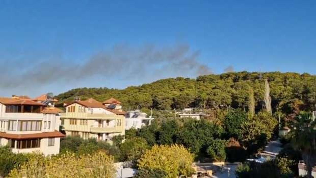 Antalya'da hareketli anlar! Hava aracı düştü 