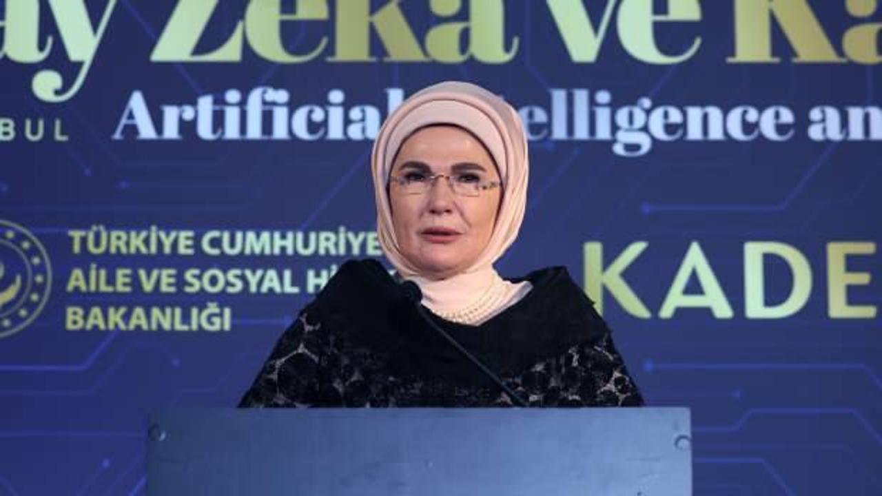 Emine Erdoğan: Yapay zeka toplumsal adaletsizlikleri derinleştirebilir!