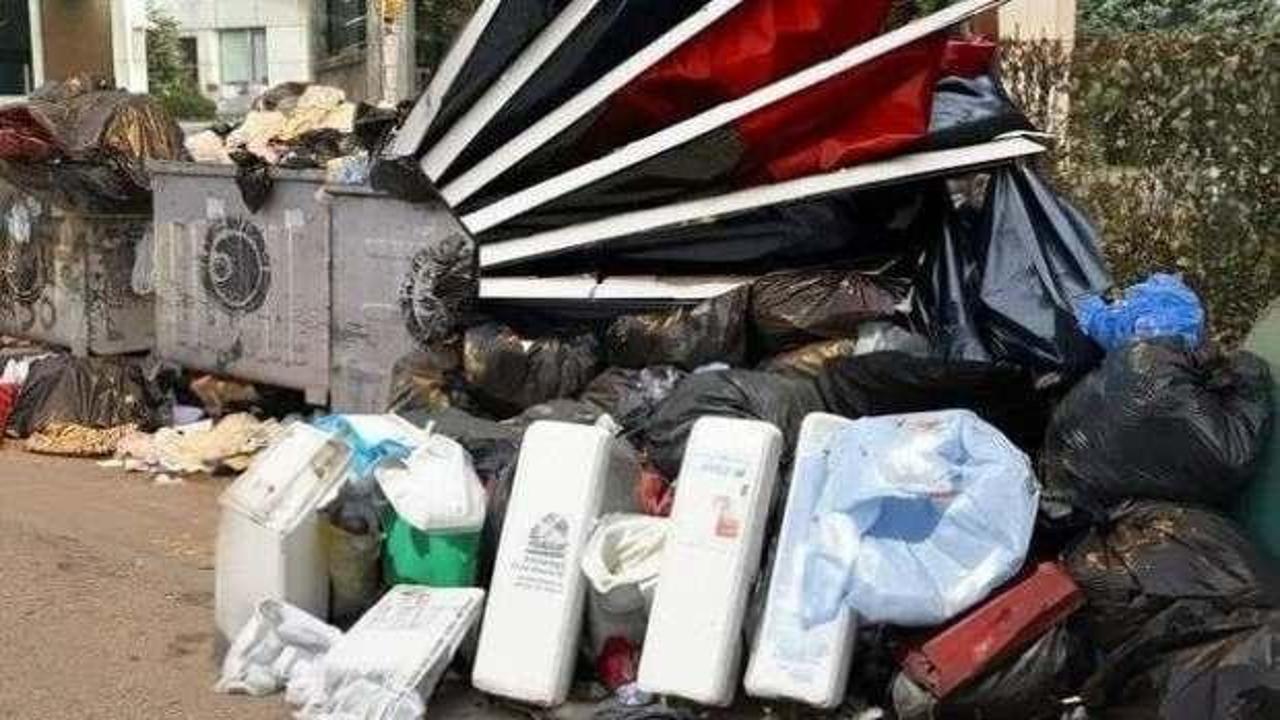 Grevin bittiği Kartal&rsquo;da &ccedil;&ouml;p dağları hala toplanmadı